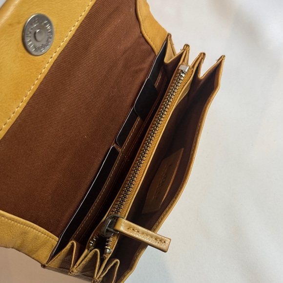 Latico Eloise Camel Leather Zip Wallet “NWT” - Picture 5 of 14